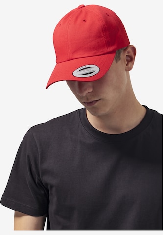 Casquette Flexfit en rouge