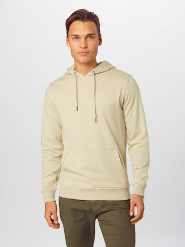 Urban Classics Sweatshirt 'Terry' i beige: framsida