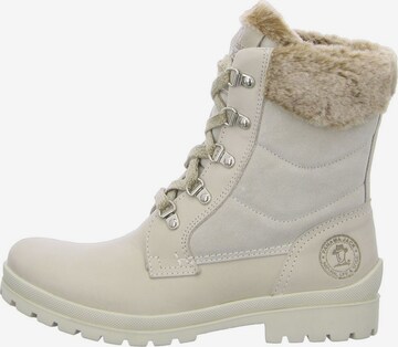 Bottines à lacets PANAMA JACK en beige