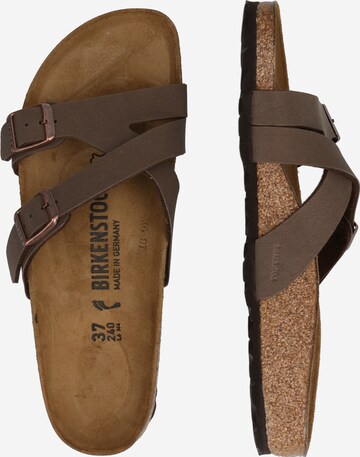 BIRKENSTOCK Чехли 'Yao' в кафяво