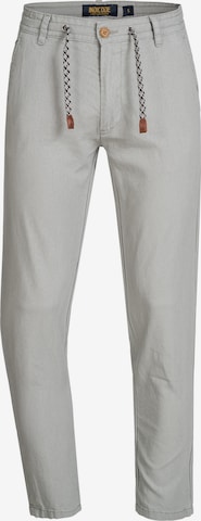 INDICODE JEANS Regular Pants 'Veneto' in Grey: front