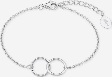 s.Oliver RED LABEL Bracelet in Silver: front