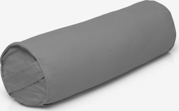 YOGISTAR.COM Pillow 'Yin - Basic - Rund' in Grey: front