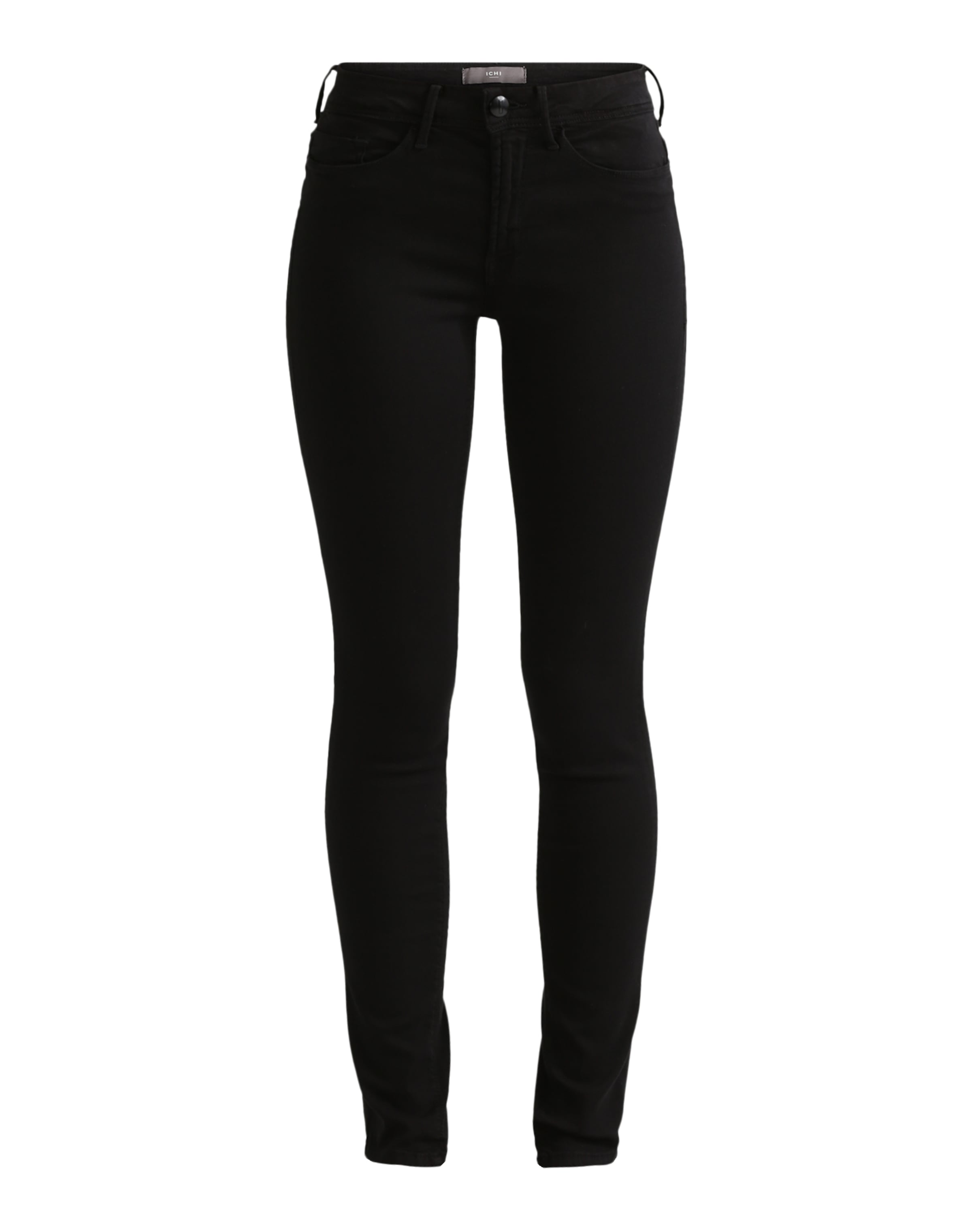 ICHI Skinny Jeans 'Erin Izaro' i sort: forside