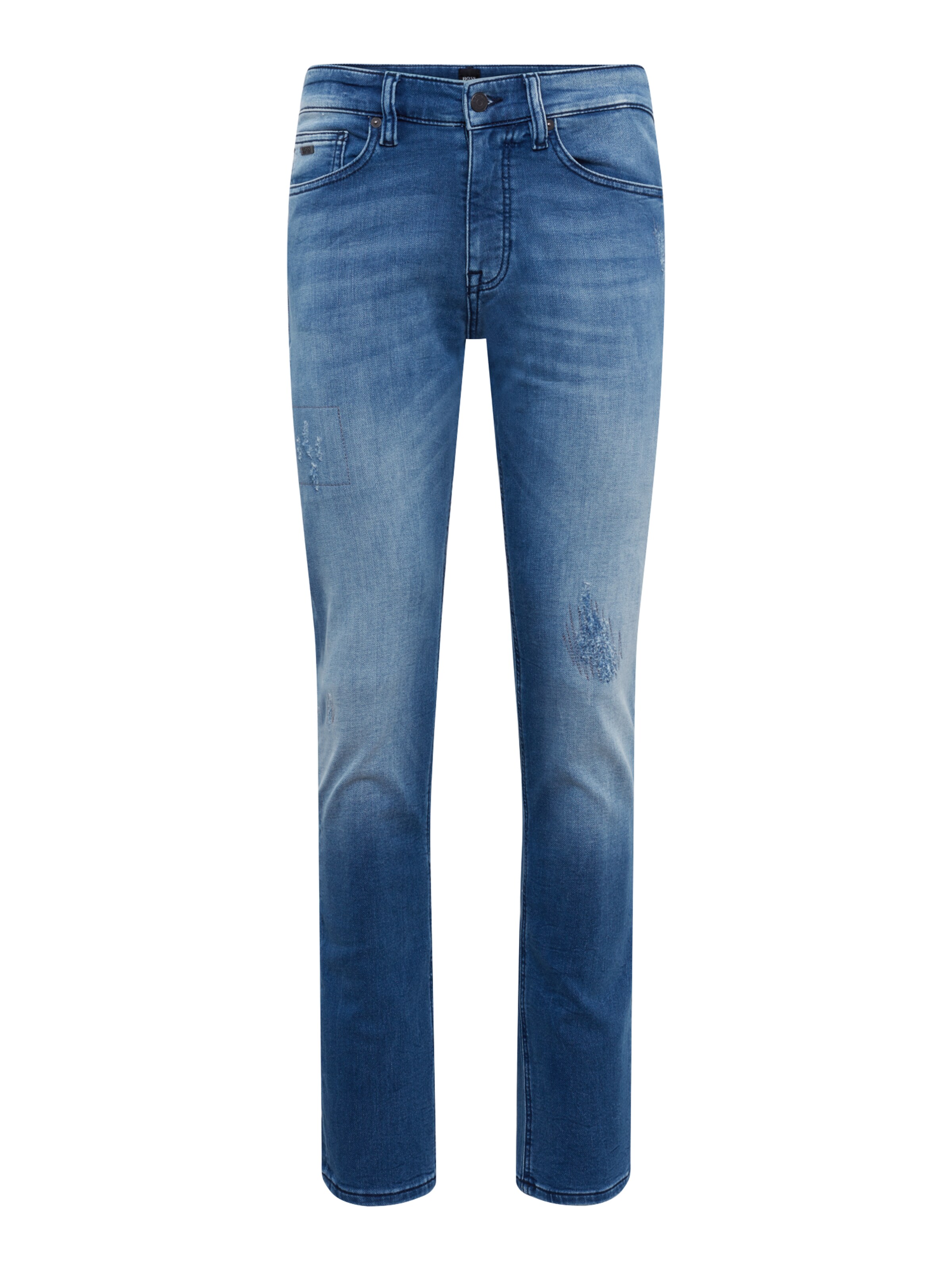 BOSS - Jeans 'Delaware' in de kleur Blauw denim
