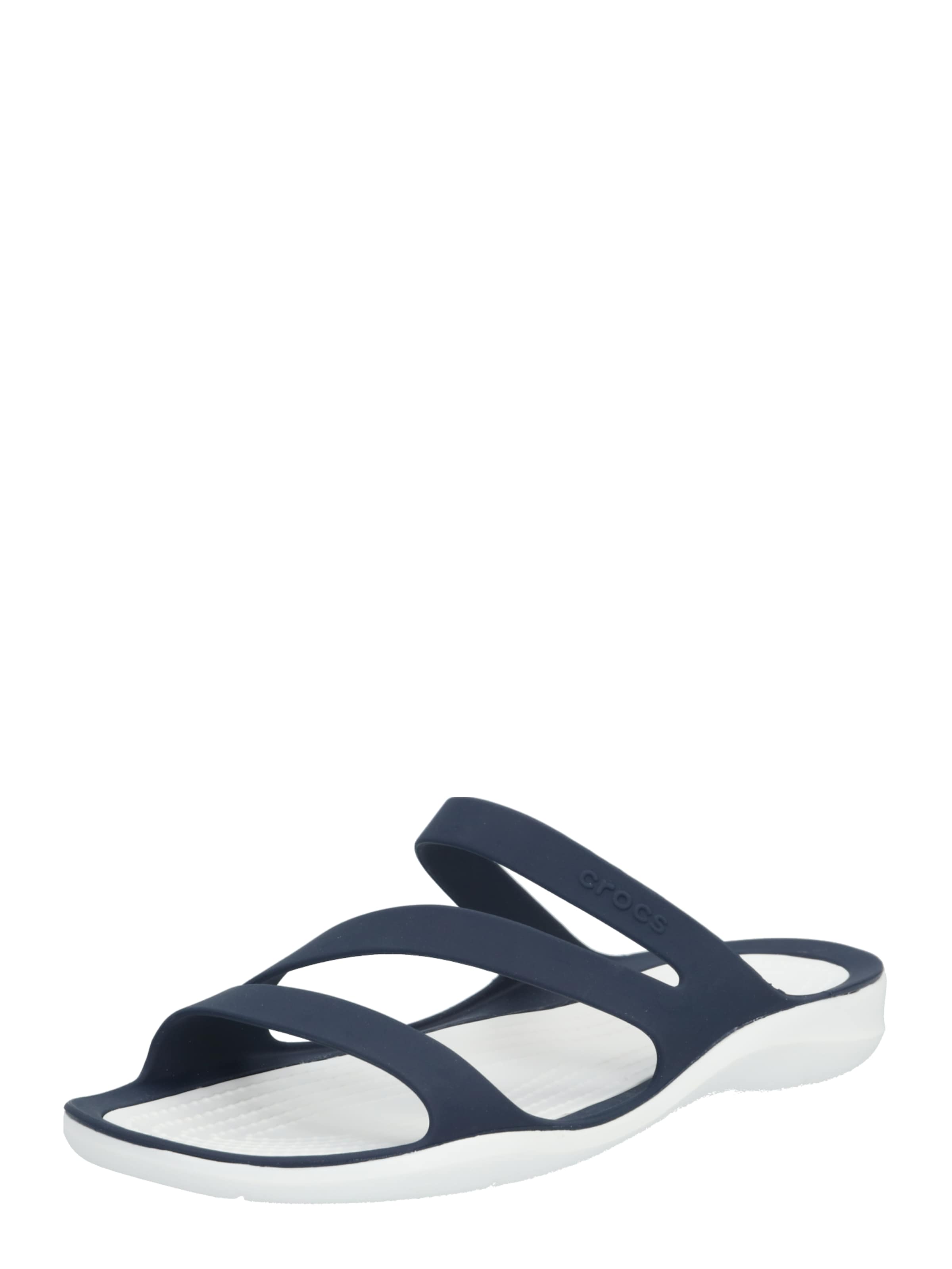 Crocs Mules 'Swiftwater' in Blue: front