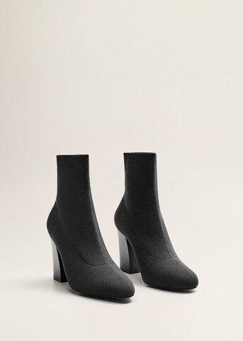 Bottines 'Almond' MANGO en noir