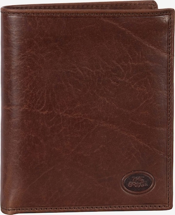 The Bridge Wallet 'Story Uomo' in Brown: front