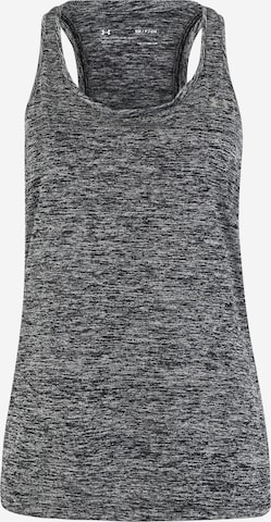 UNDER ARMOUR Sports top in Grey: front