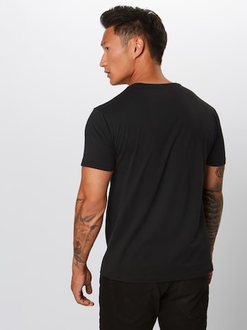 Polo Ralph Lauren Regularny krój Koszulka w kolorze czarny: tył