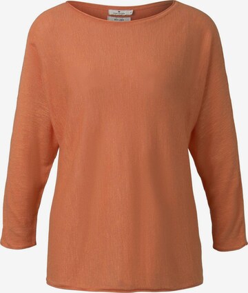 TOM TAILOR Pullover in Orange: predná strana