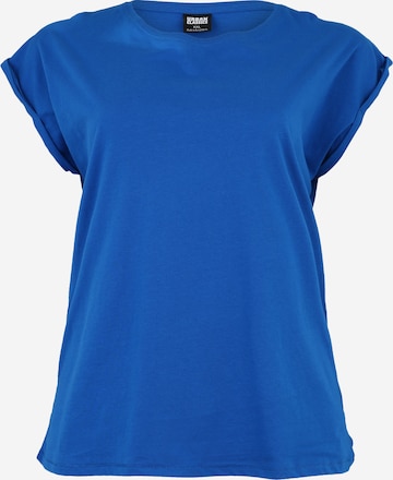 T-shirt Urban Classics en bleu : devant