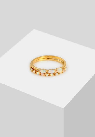 ELLI Ring Opal, Vintage in Gold