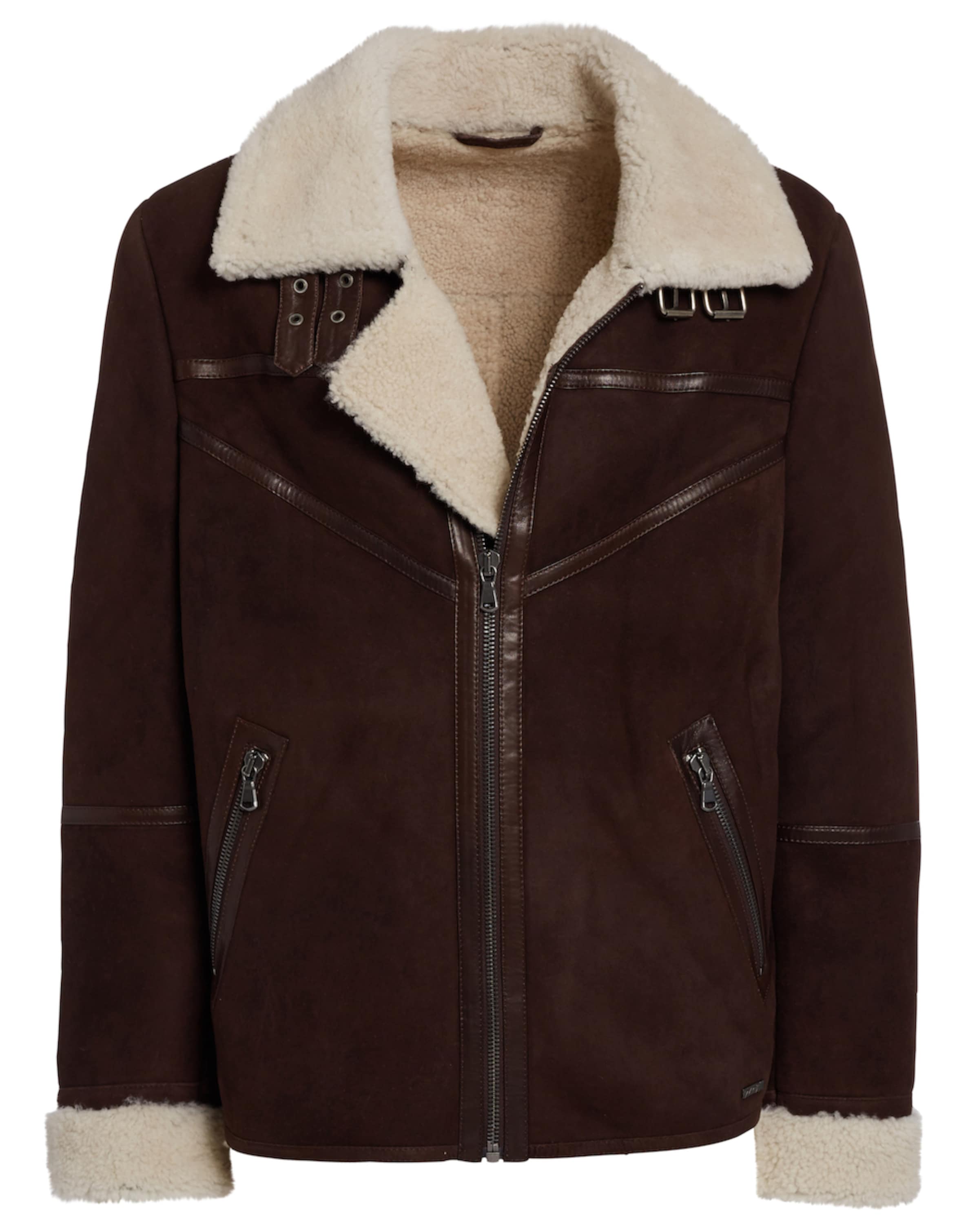 Maze Tussenjas 'Adizaro' in Bruin: voorkant