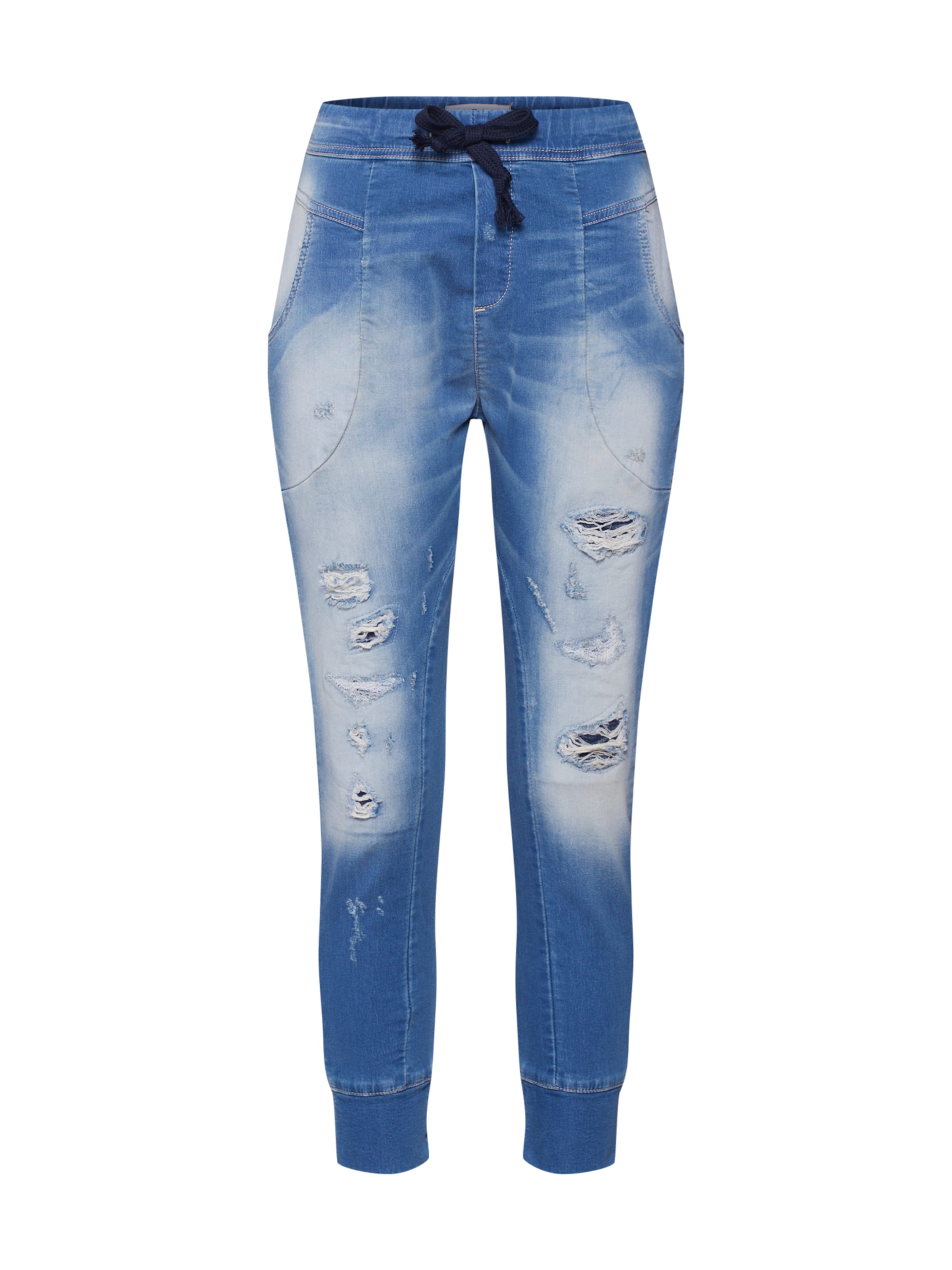 PLEASE - Jeans in de kleur Blauw denim