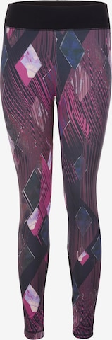 KAMAH Skinny Workout Pants 'pandora' in Mixed colors: front