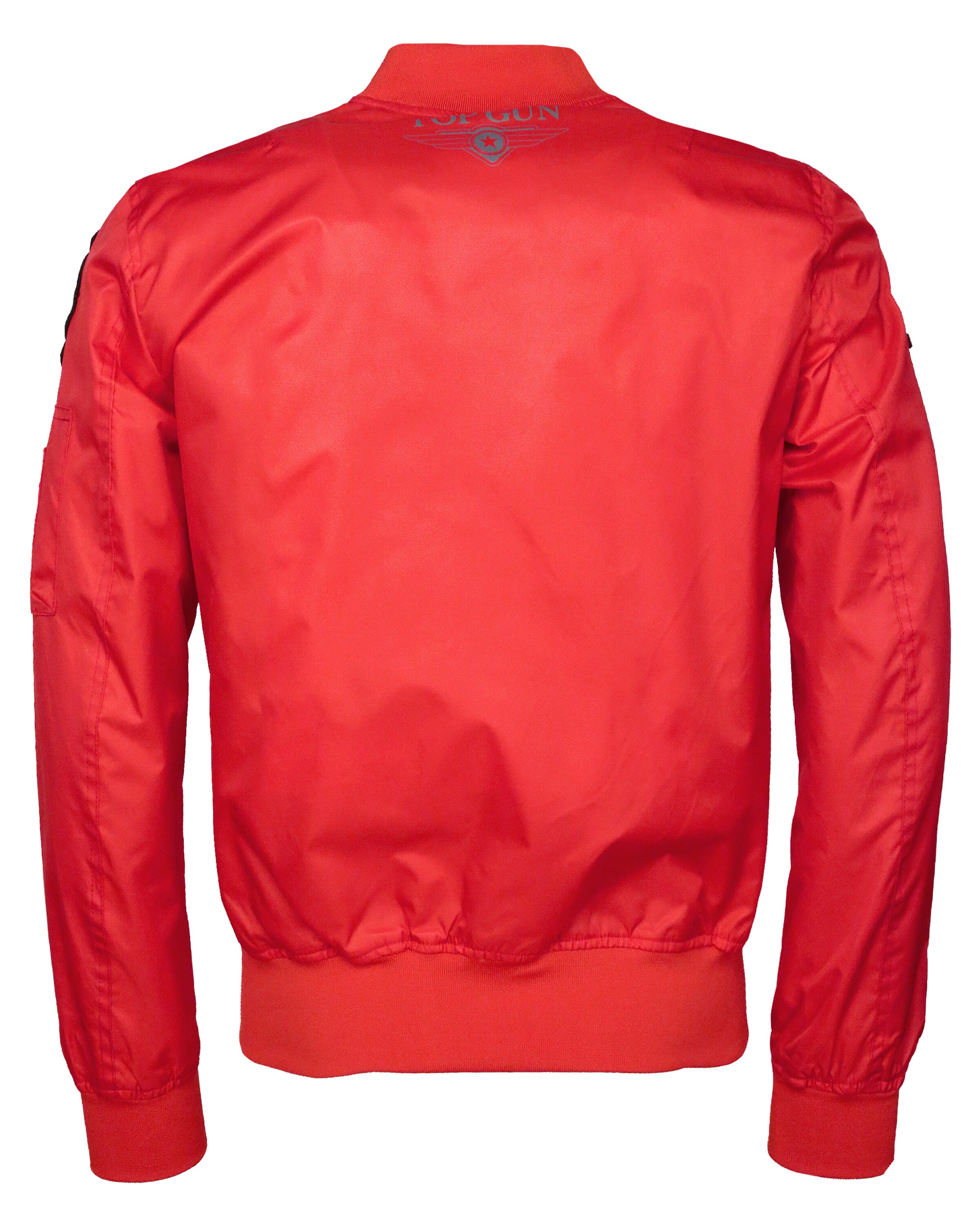 TOP GUN Between-season jacket ' Beast ' in Red