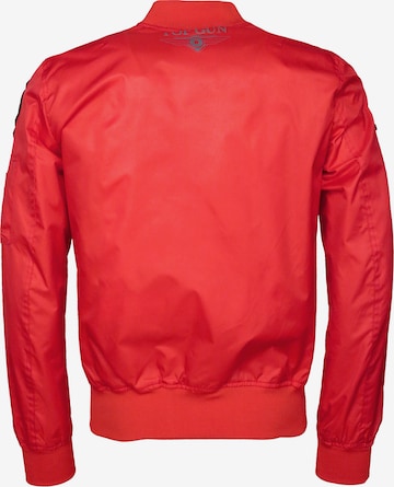 TOP GUN Between-Season Jacket ' Beast ' in Red