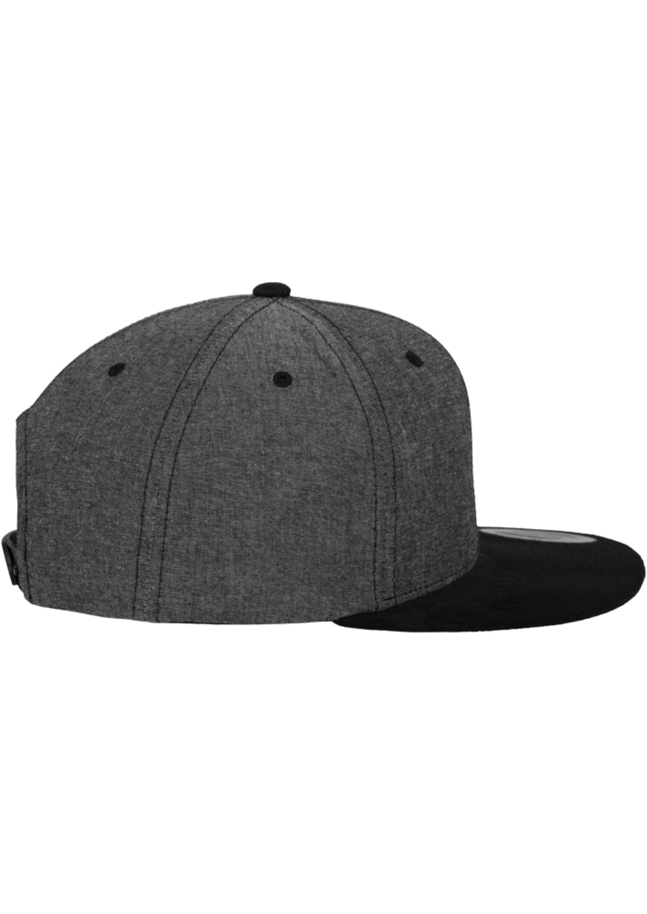 Casquette 'Chambray-Suede' Flexfit en gris