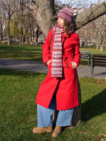 Red Coat Look by ONLY