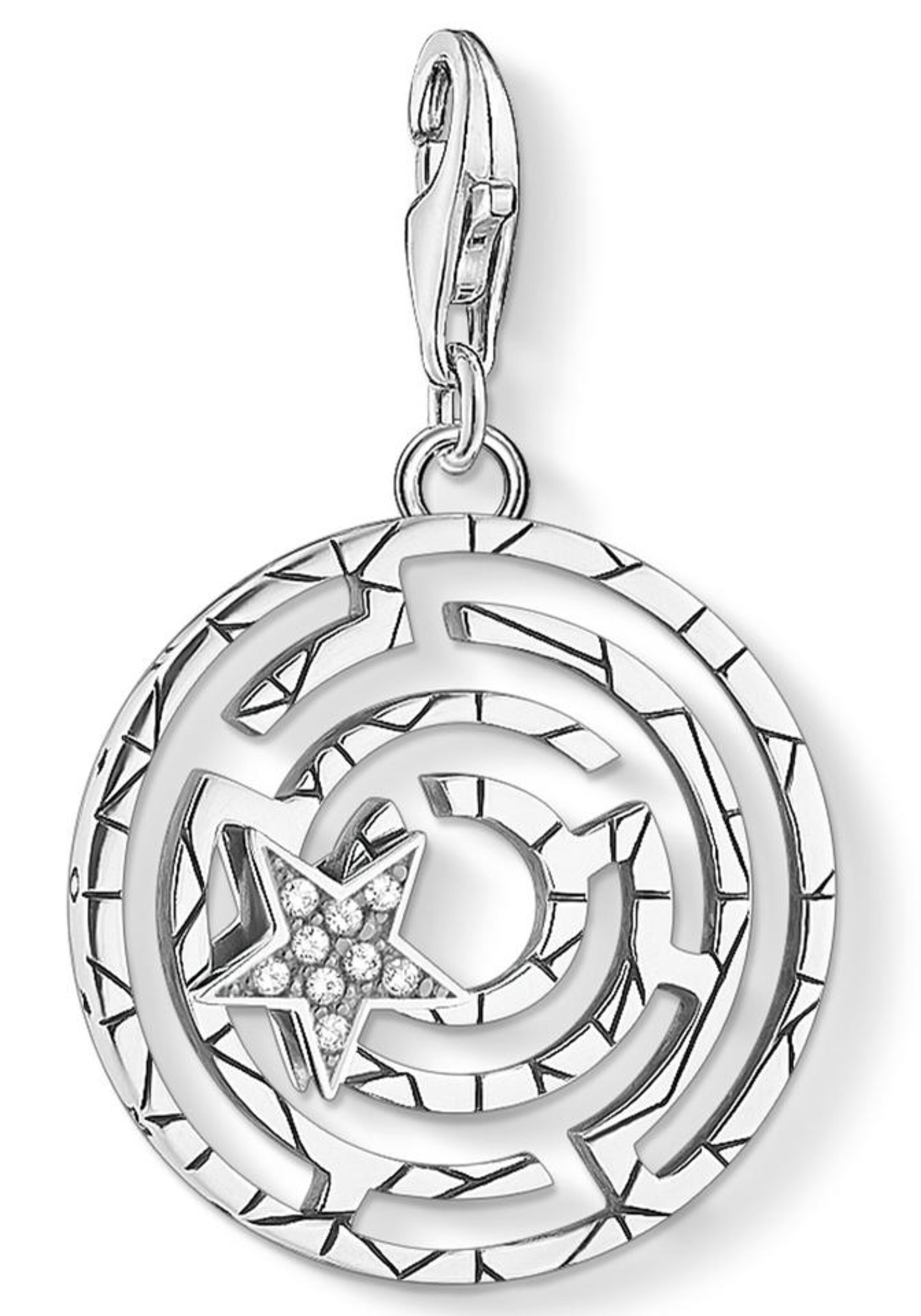 Thomas Sabo Charm-Einhänger Labyrinth in Silber 