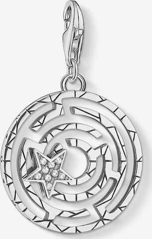 Thomas Sabo Charm-Einhänger 'Labyrinth' in Silber: predná strana