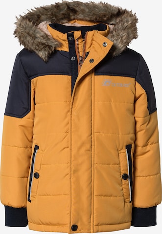 Outburst Performance Jacket in Yellow: front