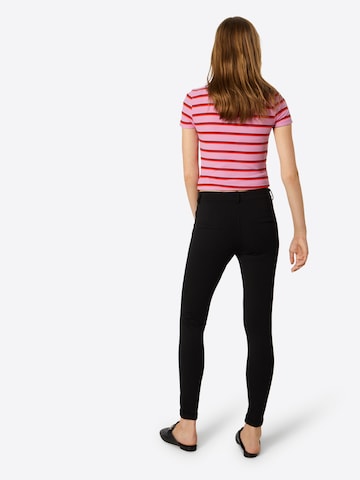 SISTERS POINT Slim fit Trousers in Black: back