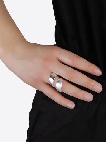 Pilgrim - Anillo 'Alma' en plata: frente