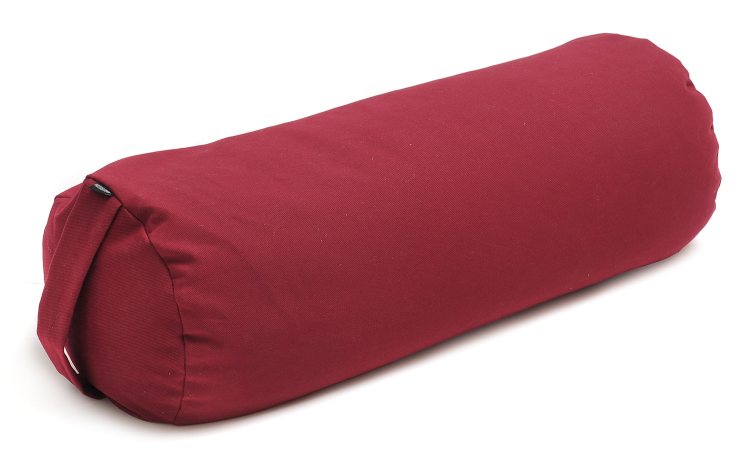 YOGISTAR.COM Bolster 'Yin - Standard - Rund' in Rot: Vorderseite