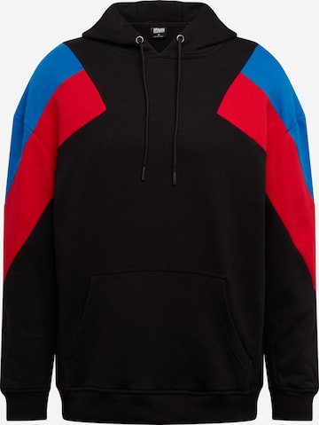 Urban Classics Sweatshirt in Black: front