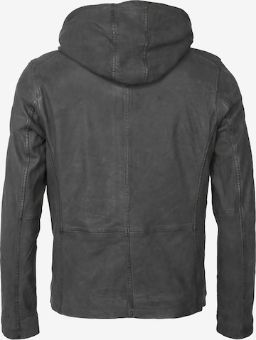 Maze Lederjacke 'Baton ' in Grau