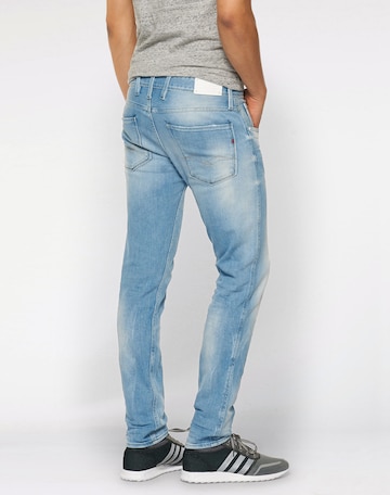 REPLAY Slimfit Jeans 'Anbass' in Blauw