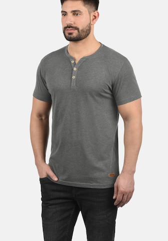 !Solid Shirt 'Volker' in Grey: front