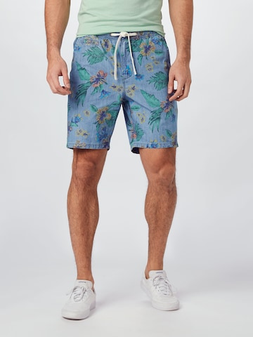 Superdry Regular Shorts 'Sunscorched' in Blau: predná strana