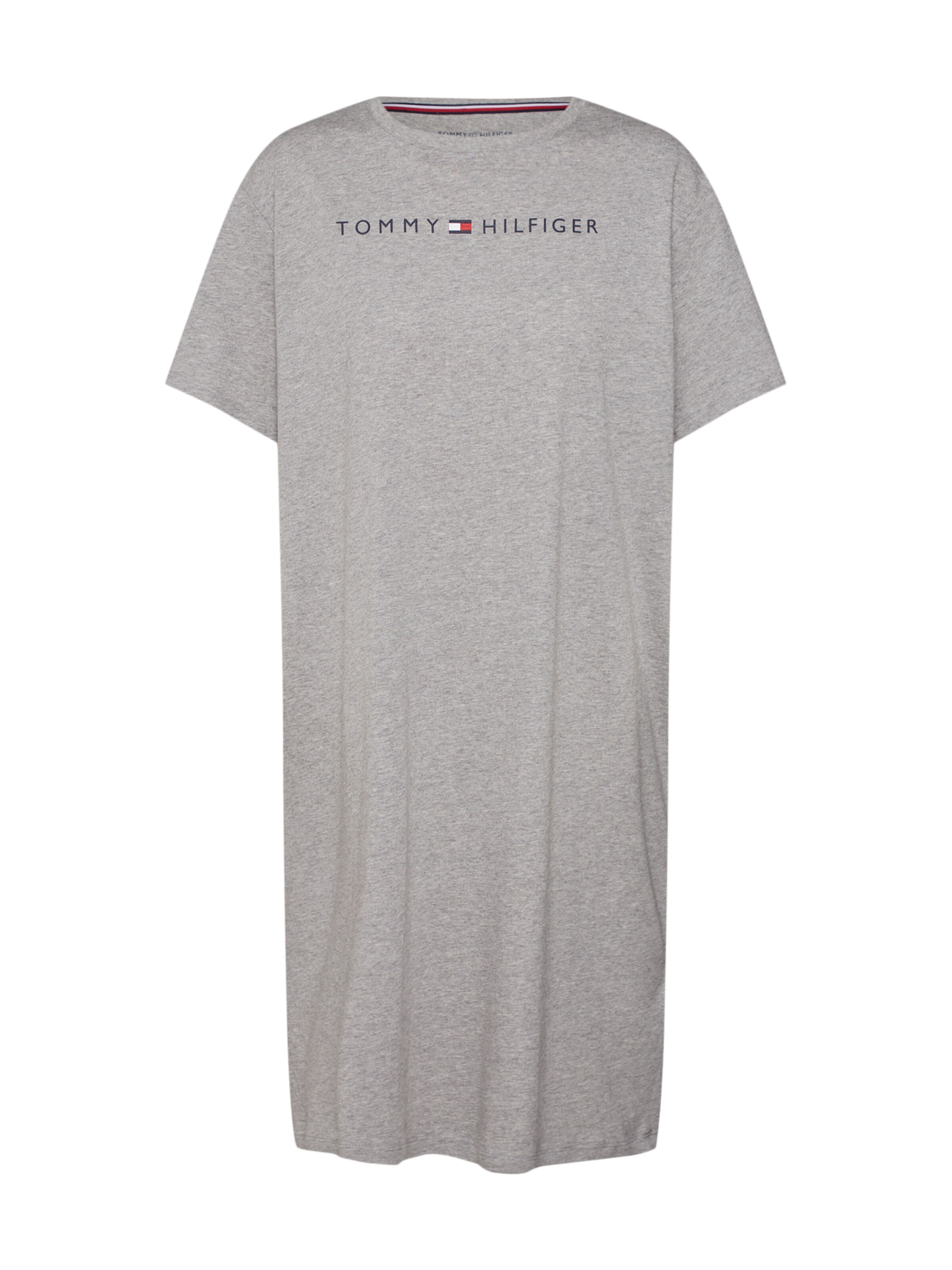 Tommy Hilfiger Underwear - Nachthemd 'RN DRESS HALF SLEEVE' in de kleur Grijs
