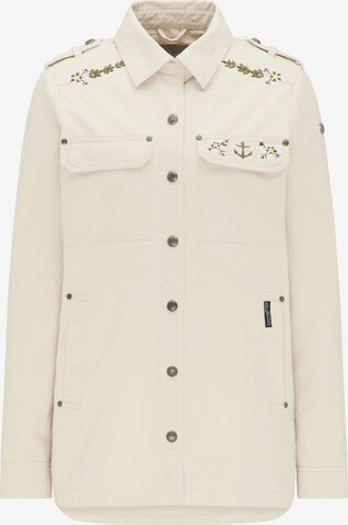 DREIMASTER Between-Season Jacket in Beige: front