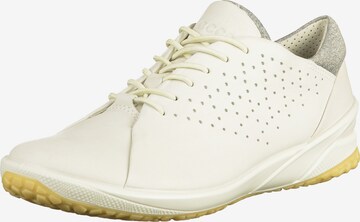 Baskets basses 'Biom' ECCO en blanc : devant