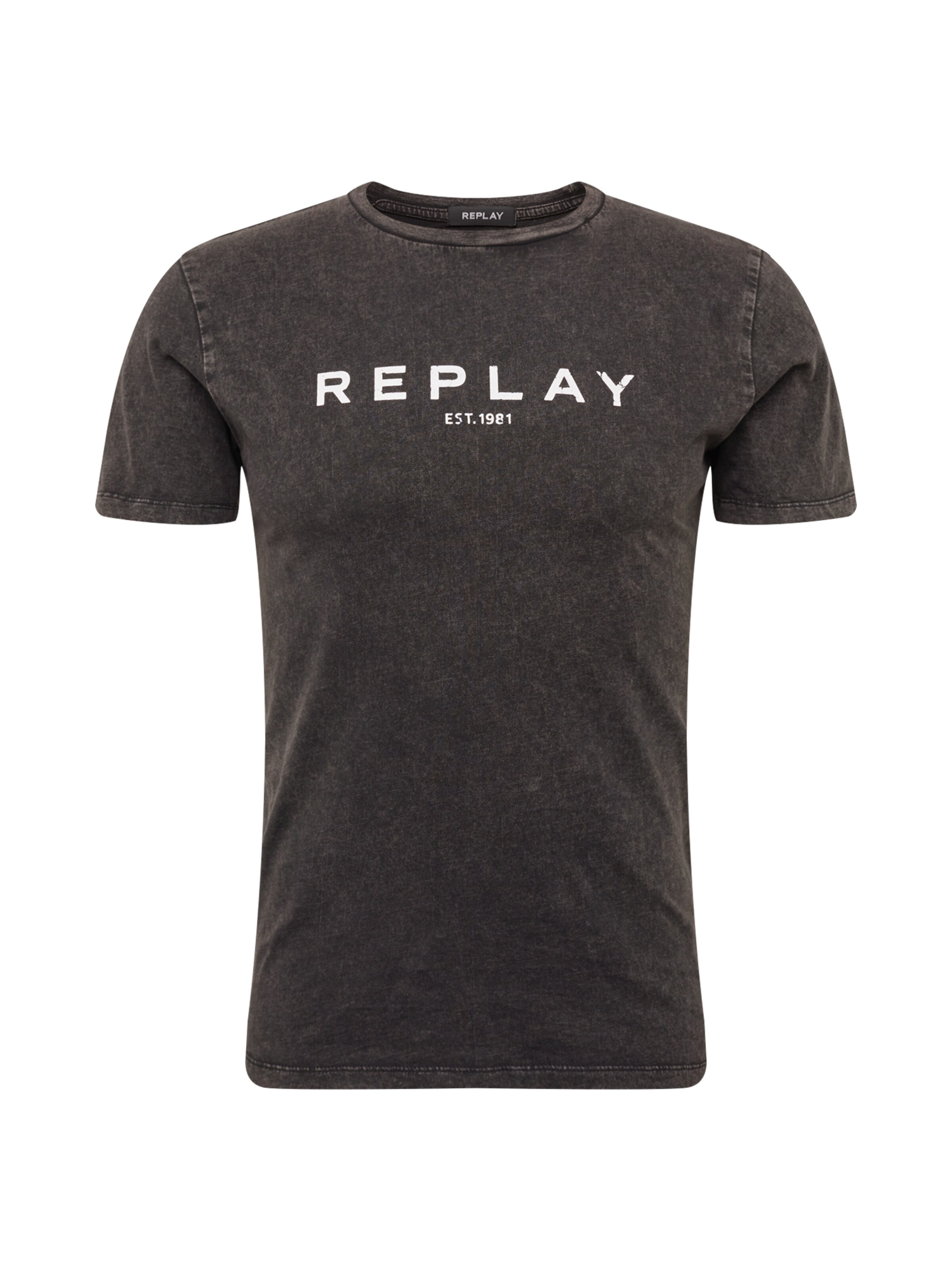 REPLAY - Shirt in de kleur Donkergrijs