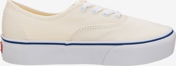 Baskets basses 'Authentic' VANS en beige