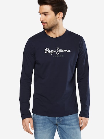 Pepe Jeans Shirt 'Eggo' in Blauw: voorkant