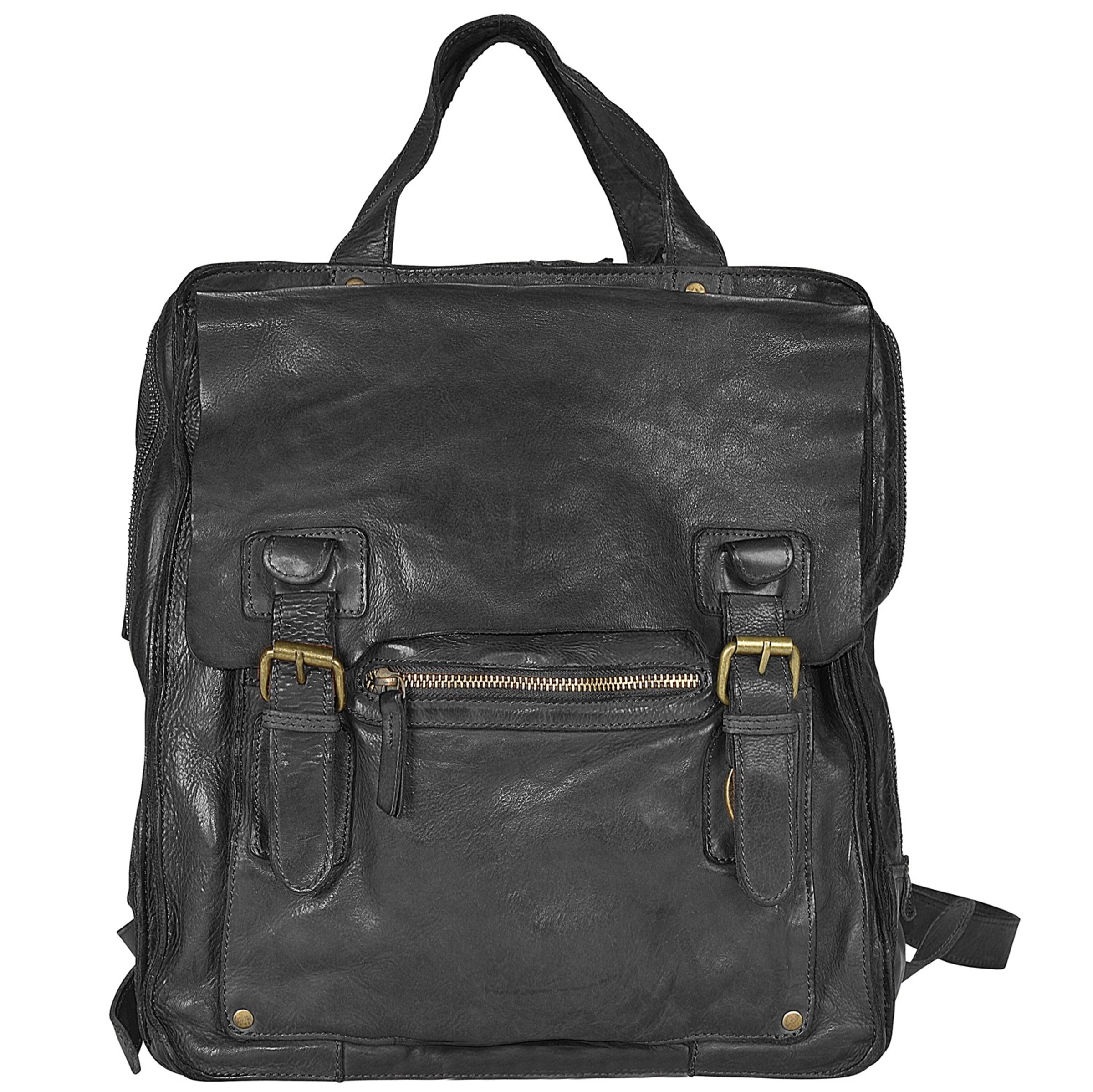 Harold's Backpack 'Submarine' in Black: front