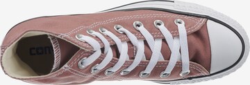 CONVERSE Trampki wysokie 'Chuck Taylor All Star' w kolorze czerwony