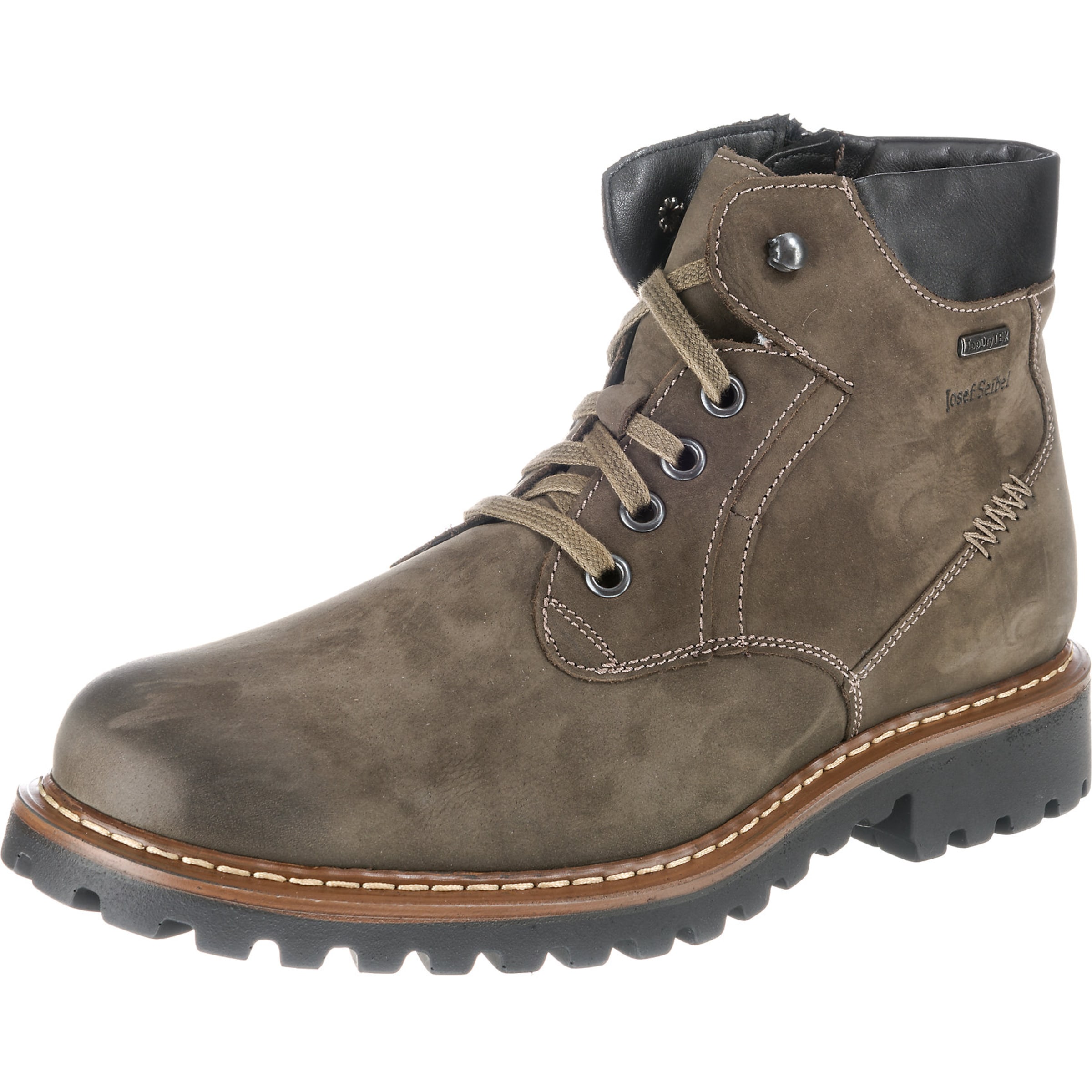 JOSEF SEIBEL Schnürboots 'Chance' in Braun: Vorderseite