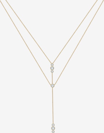 ELLI Necklace 'Layer' in Gold: front