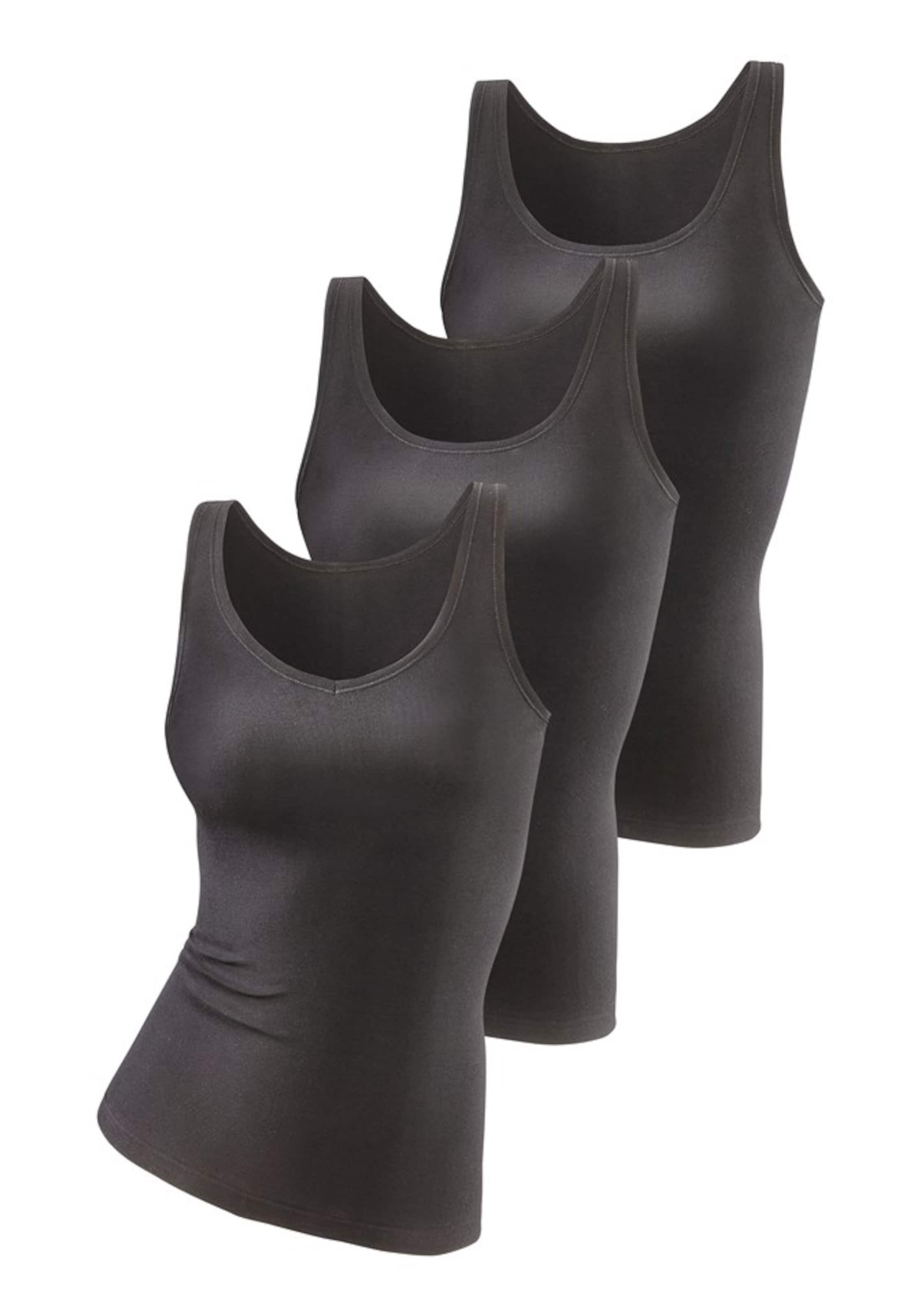 Maillot de corps PETITE FLEUR en noir : devant