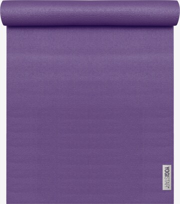 YOGISTAR.COM Mat '183 cm x 61 cm x 4 mm' in Purple: front