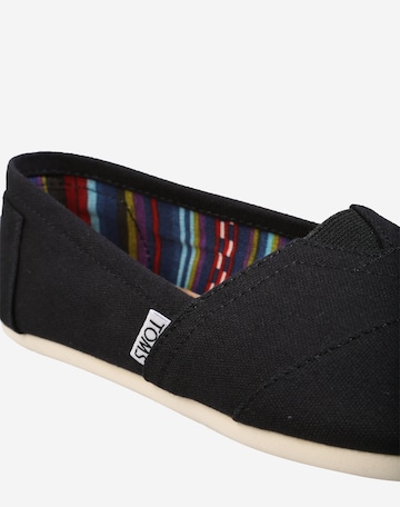 TOMS Espadryle 'Alpargata Core' w kolorze czarny