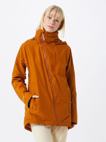 Veste de sport BURTON en marron : devant