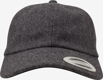 Cappello da baseball 'Melton Wool' di Flexfit in grigio